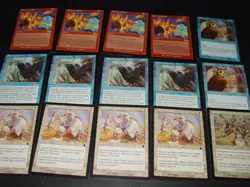MTG 15x urza's destiny legacy RED BLUE WHITE magic card lot MP RACK AND RUIN - Image 4