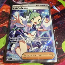 Lisias Appeal 234/191 Full Art Ultra Rare Surging Sparks Pokemon Card Near Mint - Image 2