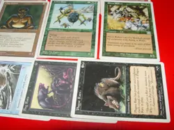 MTG 16x 4th edition chronicles revised mod & heavy play magic cards - Image 2