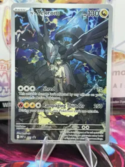 Pokemon N’s Zekrom 031 Ascended Heroes Black Star Promo MEP 031 - NM - Image 1
