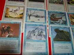 MTG 15x 4th edition chronicles white blue magic cards - Image 5
