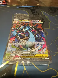 Mega Charizard + EX Oricorio EX Pokemon Phantasmal Flames UPC Promo Sealed #23 - Image 3