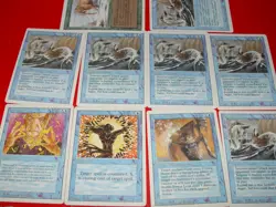 MTG 10x revised 3rd edition blue moderate play magic cards power sink - Image 1