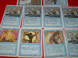 MTG 10x revised 3rd edition blue moderate play magic cards power sink - Image 2