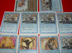 MTG 10x revised 3rd edition blue moderate play magic cards power sink - Image 3