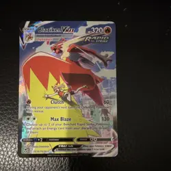 Pokemon Blaziken VMAX Ultra Rare Holo TG15/TG30 Silver Tempest - Image 1