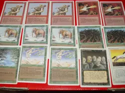 MTG 15x revised 3rd edition red green moderate play magic cards zombies - Image 1