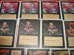 MTG 15x 4th edition chronicles black magic cards murk dwellers fear frozen shade - Image 4