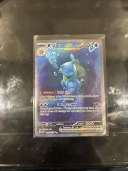 Pokemon TCG Blastoise EX Sir 200/165 Scarlet & Violet 151 - Image 1