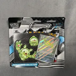 Pokemon TCG Scarlet Violet Black Bolt Tech Sticker Collection 3 Pack Blister - Image 1