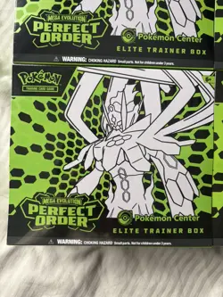 4X Pokemon TCG Perfect Order Pokemon Center Elite Trainer Box ETB New & Sealed - Image 2