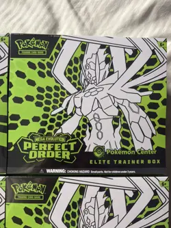 4X Pokemon TCG Perfect Order Pokemon Center Elite Trainer Box ETB New & Sealed - Image 3