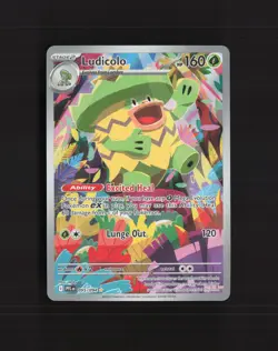 Ludicolo 095/094 Phantasmal Flames Full Art Ultra Rare Holo Pokemon Card NM - Image 1