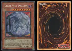 Clear Vice Dragon SOVR-EN098 Secret Rare Stardust Overdrive 1st Edition Yu-Gi-Oh - Image 3