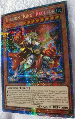 Yugioh 1x Therion “King” Regulus DIFO-EN007 Starlight Rare 1st Edition Near Mint - Image 3