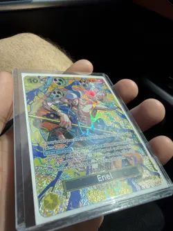 Bandai One Piece Enel EB02-052 SP Special Full Art Holo Character Card - Image 3