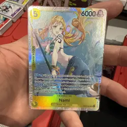 One Piece Nami EB03-053 SR Heroines Edition English Foil - Image 1