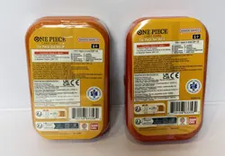 One Piece CCG Tin Pack Set Vol.2 Luffy & Ace OP-13 Sealed Lot of 2 - Unmapped - Image 3