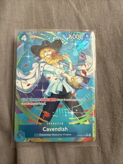 Cavendish OP10-045 Rare Alt Art One Piece TCG English Royal Blood - Image 2