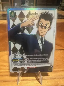 Union Arena Leorio Hunter x Hunter Alternate Art SR* UE02BT/HTR-1-092 - Image 1