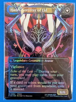 Emet-Selch, Unsundered (Borderless) Final Fantasy Foil Hades Sorcerer of Eld - Image 4