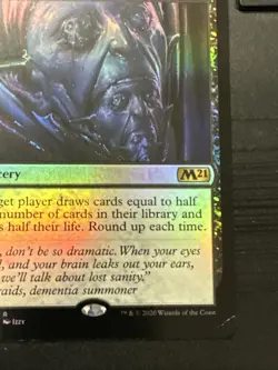 MTG *Peer Into the Abyss foil X1* (MP) Core Set 2021 Magic the Gathering - Image 3