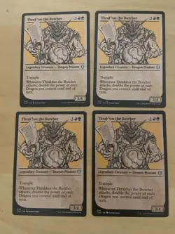 4x Thrakkus, The Butcher SHOWCASE Commander Legends: Battle for Baldur's Gate - Image 1