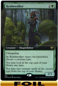1x - Realmwalker - [SELECT] - Kaldheim - NM MTG - Image 1