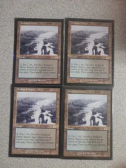 Magic: The Gathering X4 Polluted Delta - Image 1
