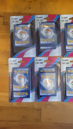 (8) Pack Lot MYSTERY Pokemon Cards Hanger Booster Packs WalMart FACTORY SEALED** - Image 2