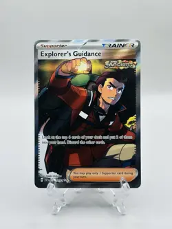 🔥Pokemon TCG-Explorer's Guidance-200/162-Temporal Forces-Full Art-Holo-M/NM!🔥 - Image 1