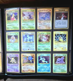Japanese Pokemon Vintage 24 Card Lot Holo Rares Alakazam Ampharos Muk PLAYED-NM - Image 3
