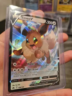 Pokemon Eeveelution Lot 17 Cards Eevee V Jolteon Flareon Vaporeon Espeon NM - Image 3