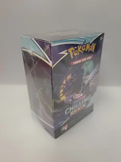 Pokemon SWSH Chilling Reign Build Battle Box New Sealed, 4-Pack + unique promo - Image 2