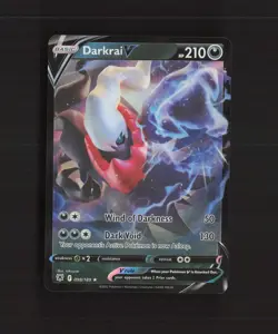 Darkrai V 098/189 Astral Radiance Ultra Rare Holo Pokemon Card NM - Image 1