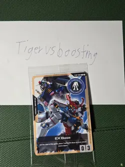 Sealed Gundam Card Game World Tour 2025 English EX Base EXBP-003 P - Image 1