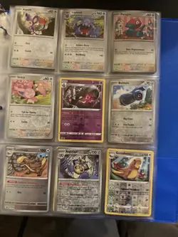 Pokemon Binder Lot 100 Cards Holo Rare V GX Charizard Mewtwo Mew Zapdos + Binder - Image 2