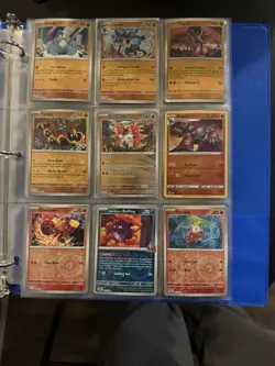 Pokemon Binder Lot 100 Cards Holo Rare V GX Charizard Mewtwo Mew Zapdos + Binder - Image 5