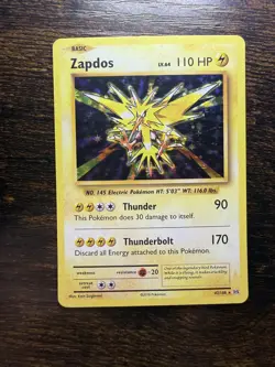 Zapdos Holo 42/108 XY Evolutions Pokemon Card 2016 - Image 1