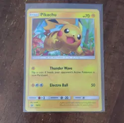 Pokemon Pikachu SM76 SM Promo Holo 70 HP Electro Ball Card English - Image 1