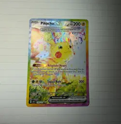 Pikachu ex 238/191 Special Illustration Rare Surging Sparks Pokemon Card - Image 1