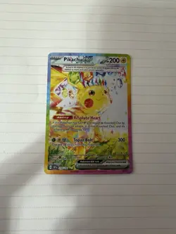 Pikachu ex 238/191 Special Illustration Rare Surging Sparks Pokemon Card - Image 3