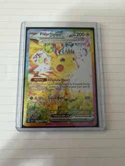 Pikachu ex 238/191 Special Illustration Rare Surging Sparks Pokemon Card - Image 4