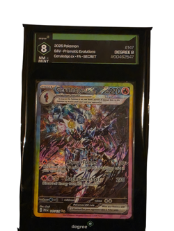 Ceruledge ex Pokemon card from the Scarlet & Violet—Prismatic Evolutions - Image 1
