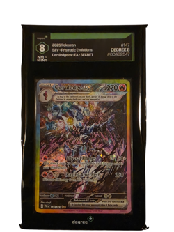Ceruledge ex Pokemon card from the Scarlet & Violet—Prismatic Evolutions - Image 3