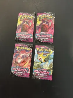 Pokemon TCG Fusion Strike Booster Pack - 4 total - Image 3