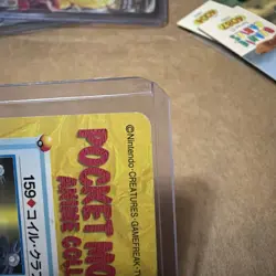 Pokemon Carddass Card 159 Krabby Magnemite Pocket Monsters Anime Collection - Image 3