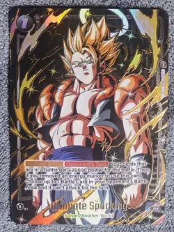 Bandai Ultimate Sparking Extra Card Saiyan R Foil Dragon Ball Super Card Game - Image 1