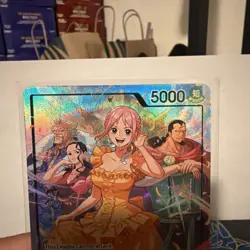 Rebecca (Alt Art) OP15-039 L Adventure on KAMI's Island- ONE PIECE Card ENGLISH - Image 3