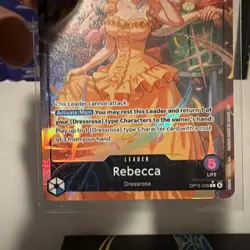 Rebecca (Alt Art) OP15-039 L Adventure on KAMI's Island- ONE PIECE Card ENGLISH - Image 4